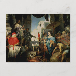 Solomon and the Queen of Sheba Postcard