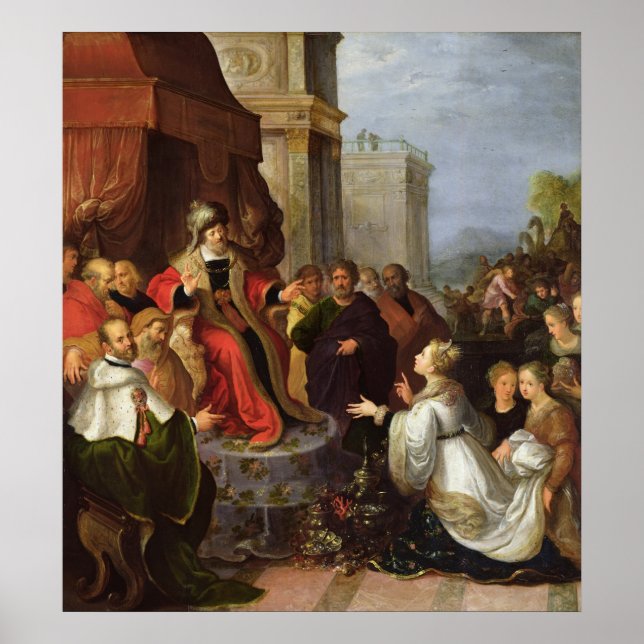 Solomon and the Queen of Sheba Poster (Front)