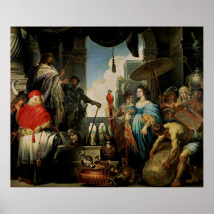 Solomon and the Queen of Sheba Poster