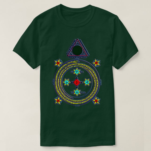 Solomon Circle Goetia T-Shirt (Design Front)