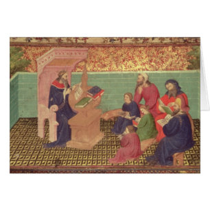 Solomon dictates the Proverbs