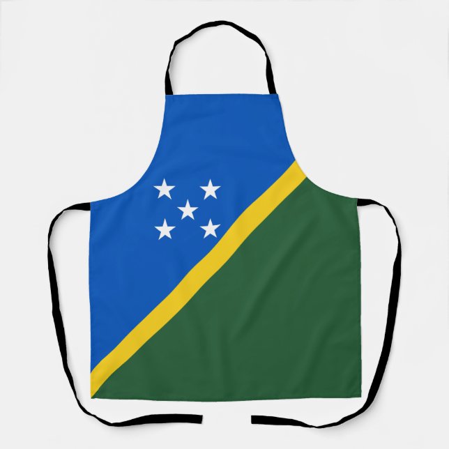 Solomon Islands Flag Apron (Front)
