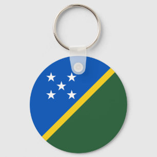 Solomon Islands Flag Key Ring