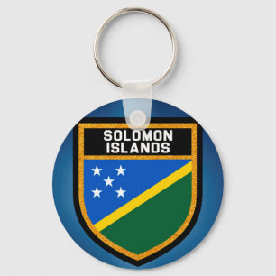 Solomon Islands Flag Key Ring