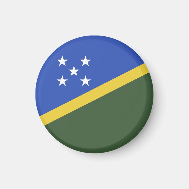 Solomon Islands flag Magnet (Front)