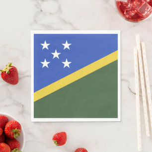 Solomon Islands flag Napkin