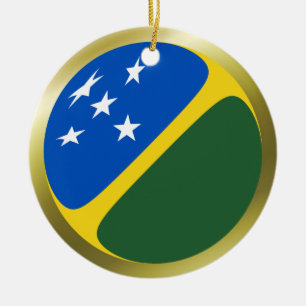 Solomon Islands Flag Ornament