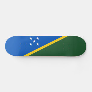 Solomon Islands Flag Skateboard