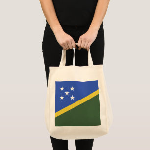 Solomon Islands flag Tote Bag