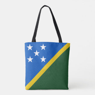 Solomon Islands Flag Tote Bag