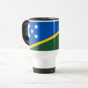 Solomon Islands Flag Travel Mug