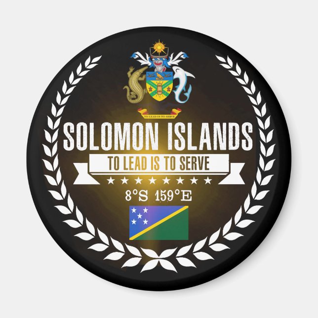 Solomon Islands Magnet (Front)