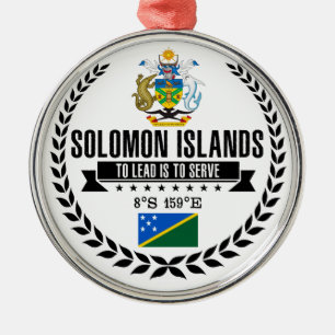 Solomon Islands Metal Tree Decoration