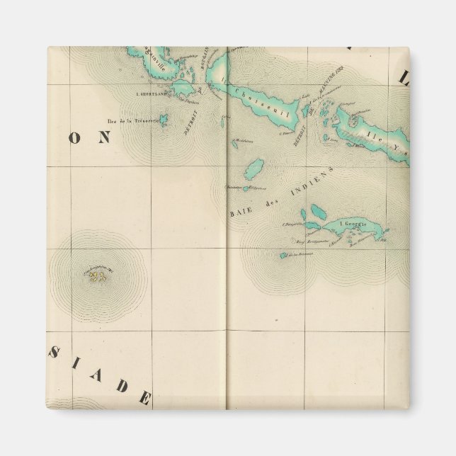 Solomon Islands Oceania no 32 Magnet (Front)