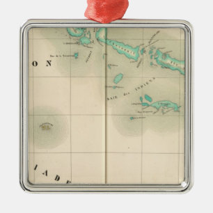 Solomon Islands Oceania no 32 Metal Tree Decoration