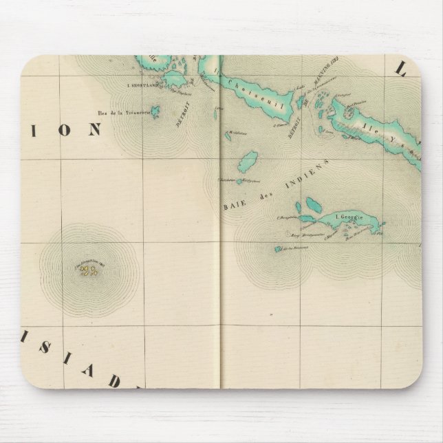 Solomon Islands Oceania no 32 Mouse Mat (Front)