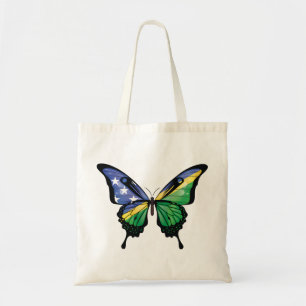 Solomon Islands Swallowtail Butterfly Flag Tote Bag