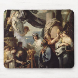 Solomon making a sacrifice to the idols mouse mat