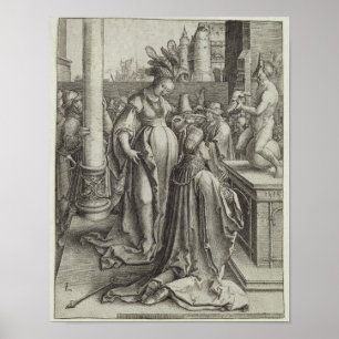 Solomon Prays in front of a Graven Image, c.1514 Poster