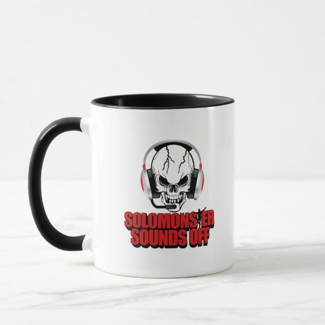 Solomonster Sounds Off Logo Mug (Left)