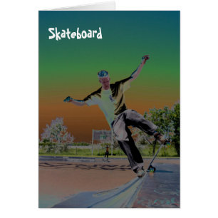 Solorized skateboarder
