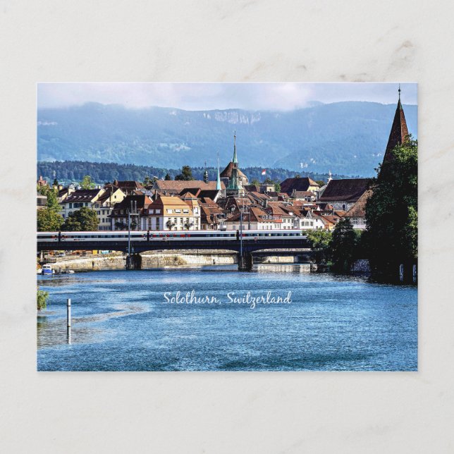 Solothurn, Switzerland scenic photograph Postcard (Front)