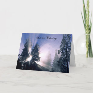 Solstice Blessings Holiday Card