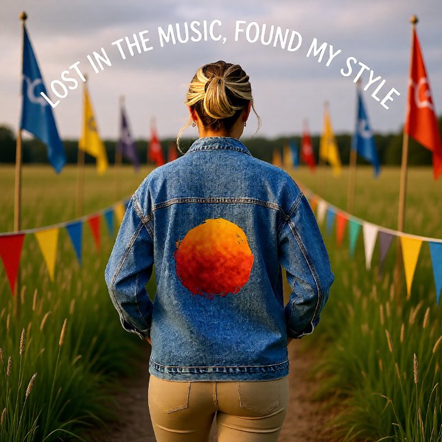 Solstice Bloom Denim Jacket (Creator Uploaded)