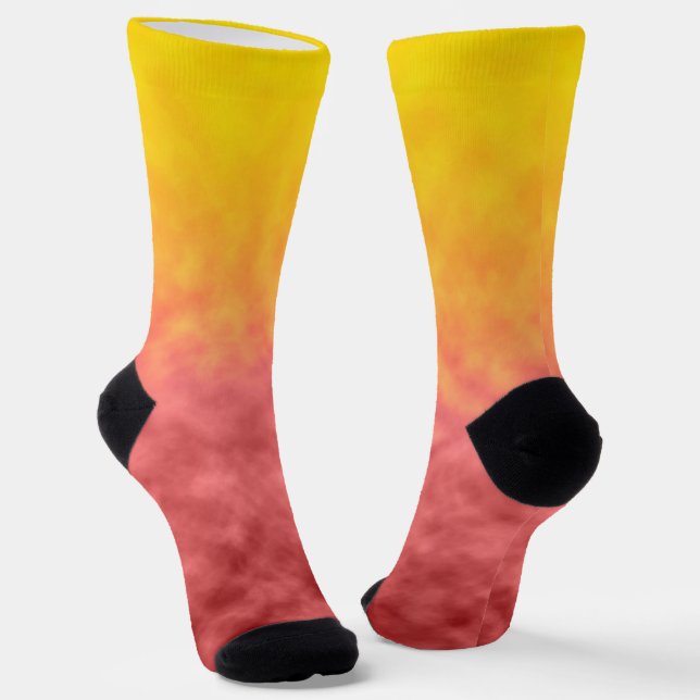 Solstice Bloom Socks (Angled)