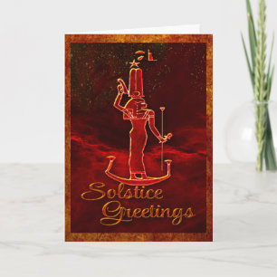 Solstice Greetings Card