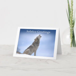 Solstice Greetings Holiday Card
