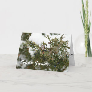 Solstice Greetings - Pagan Holiday Greeting Card