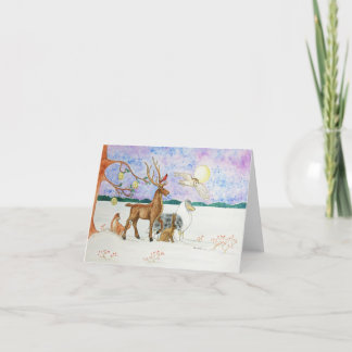 Solstice Magic Thank You Card