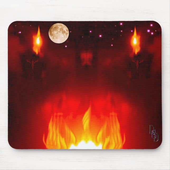 Solstice Night Mouse Mat (Front)