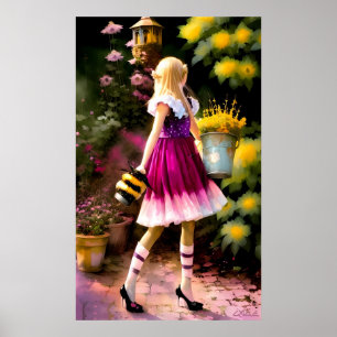 Solstice Princess Dream Walking Poster