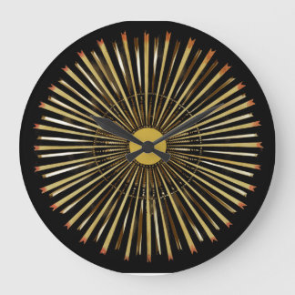 Solstice Sun Clock.  Large Clock