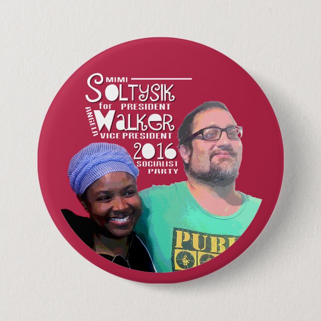 Soltysik/Walker in 2016 7.5 Cm Round Badge (Front)