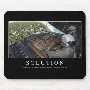 Solution: Inspirational Quote 1 Mouse Mat