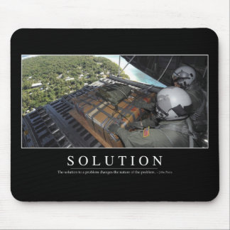 Solution: Inspirational Quote 1 Mouse Mat