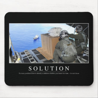 Solution: Inspirational Quote 2 Mouse Mat