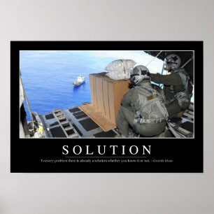 Solution: Inspirational Quote 2 Poster