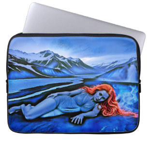 “Sólvátra”  - Flame Beneath Ice Laptop Sleeve