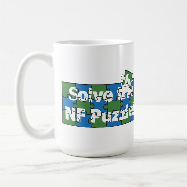 Solve The NF Puzzle Coffee Mug (Left)
