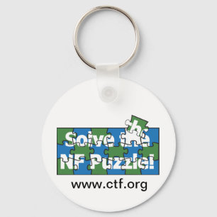 Solve The NF Puzzle Key Ring