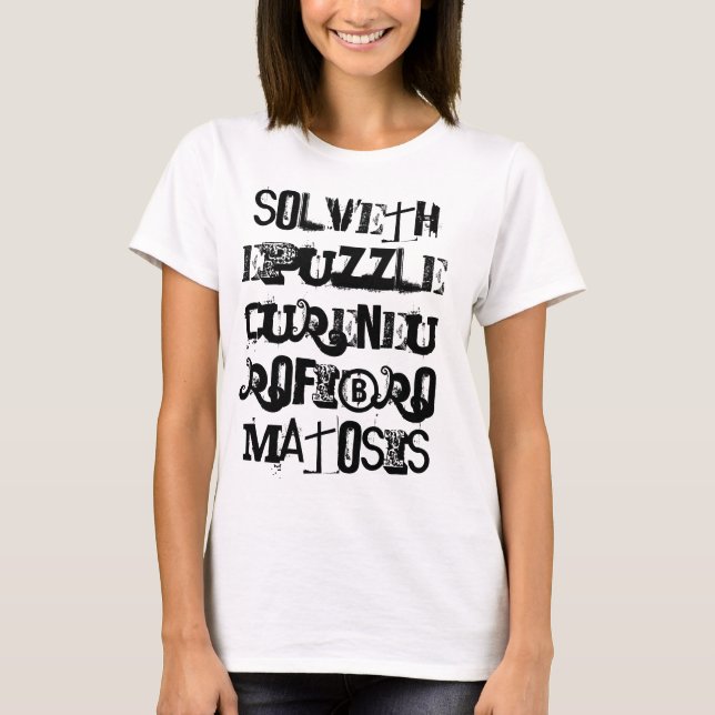 solve the puzzle cure neurofibromatosis! T-Shirt (Front)