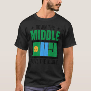 Solve The Riddle Pickleball Player Paddle Graphi T-Shirt