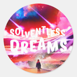 Solventless Dreams - Round Stickers