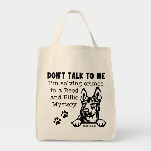 Solving Crimes With Reed and Billie Tote Bag (Front)