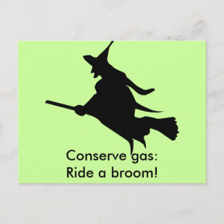 Solving the energy and oil/gas crisis postcard
