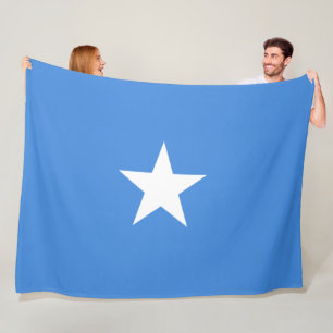 Somali Flag (Somalia) Fleece Blanket